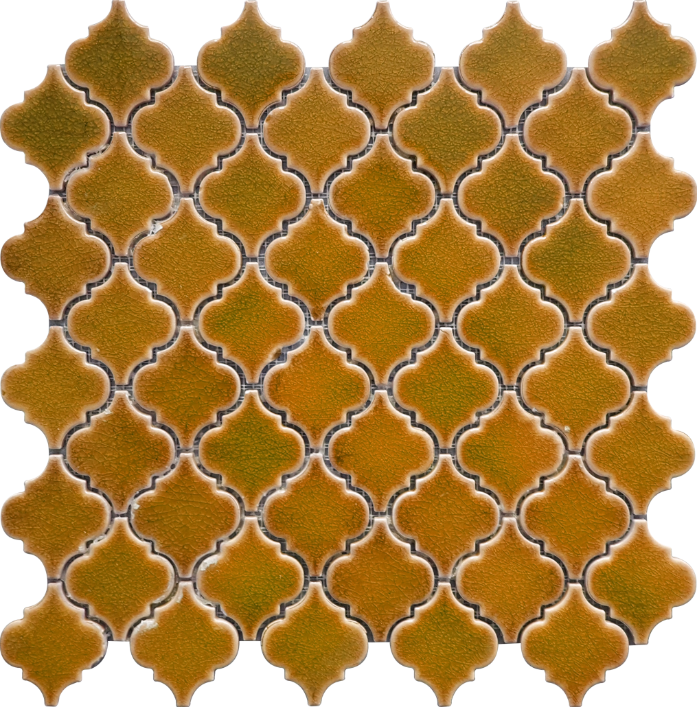 103-Porselen Şekilli Karo 5X5 bej    34x33 m2 10 adet